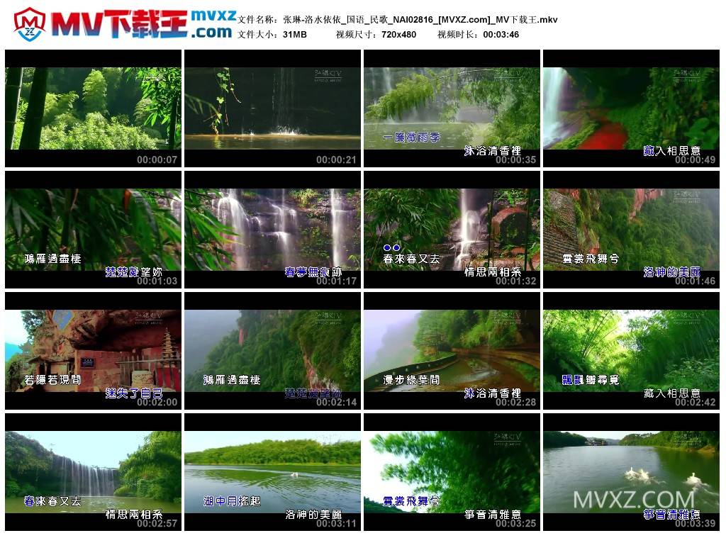 张琳-洛水依依_国语_民歌_NAI02816